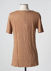 T-shirt marron PLEASE pour femme seconde vue