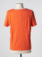 T-shirt orange ONLY pour femme seconde vue