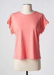 T-shirt orange ONLY pour femme seconde vue