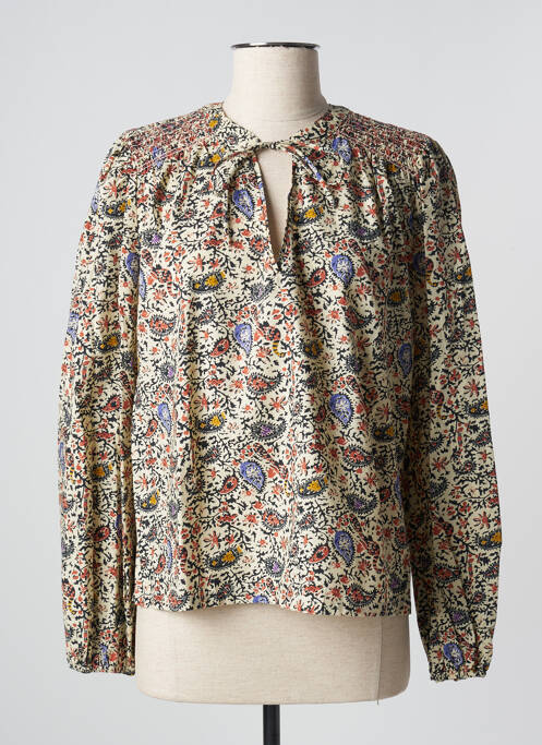 Blouse beige GRACE & MILA pour femme