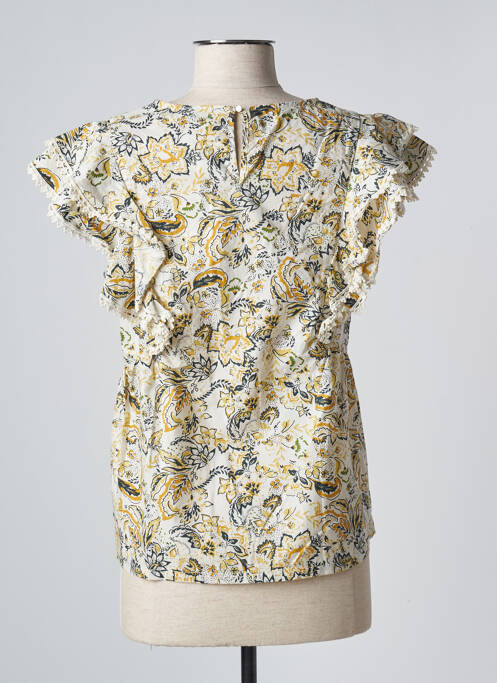 Blouse beige GRACE & MILA pour femme