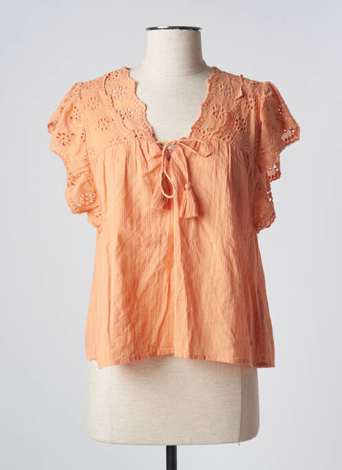 Blouse orange PEPE JEANS pour femme