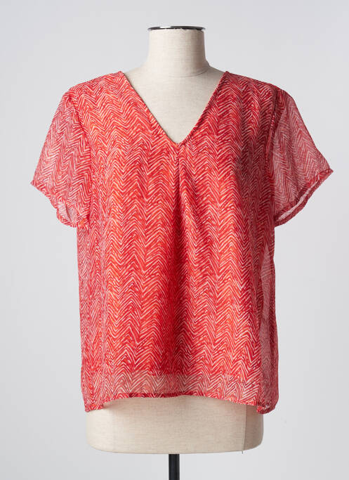 Blouse rouge ONLY pour femme