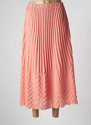 Jupe longue doublure orange ONLY femme