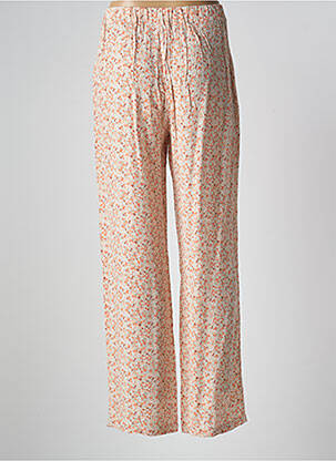 Pantalon droit tissage popeline taille haute orange PEPE JEANS femme