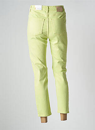 Jeans coupe droite taille haute taille haute vert ONLY femme