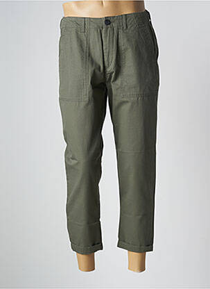Pantalon 7/8 bio taille normale vert SELECTED homme