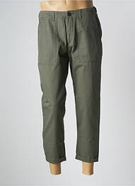 Pantalon 7/8 bio taille normale vert SELECTED homme