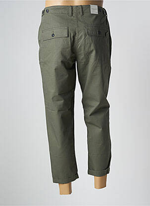 Pantalon 7/8 bio taille normale vert SELECTED homme