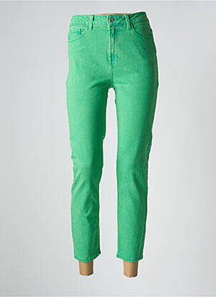 Jeans coupe droite vert fonce ONLY pour femme
