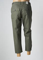 Pantalon 7/8 vert SELECTED pour homme seconde vue