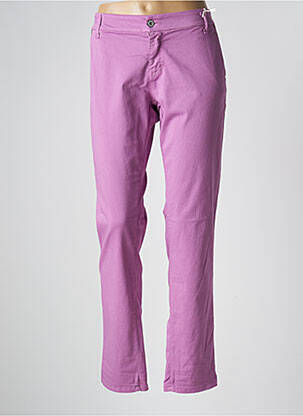 Pantalon chino violet PLEASE pour femme