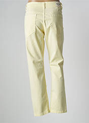 Pantalon slim jaune PLEASE pour femme seconde vue