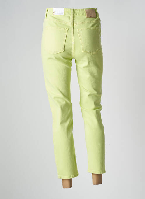 Jeans coupe droite vert ONLY pour femme
