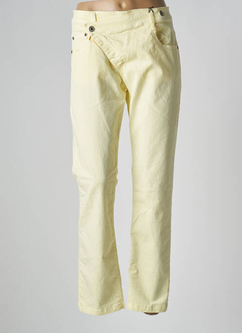 Pantalon slim jaune PLEASE pour femme