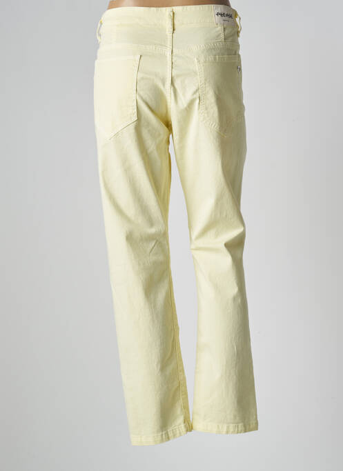 Pantalon slim jaune PLEASE pour femme