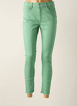 Jeans skinny taille normale taille normale vert ONLY femme