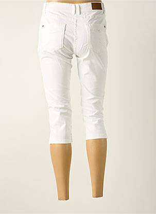 Corsaire taille élastique taille normale blanc DONA LISA femme