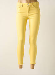 Jeans skinny jaune ONLY pour femme seconde vue