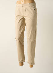 Pantalon 7/8 beige ONLY pour femme seconde vue