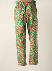 Pantalon droit vert ONLY pour femme seconde vue