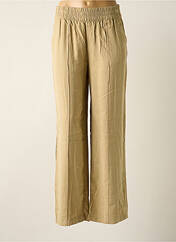 Pantalon large beige ONLY pour femme seconde vue