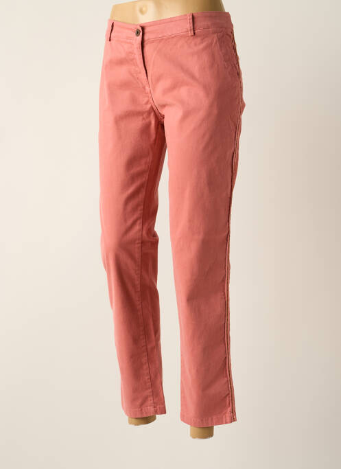 Pantalon 7/8 rose PAKO LITTO pour femme