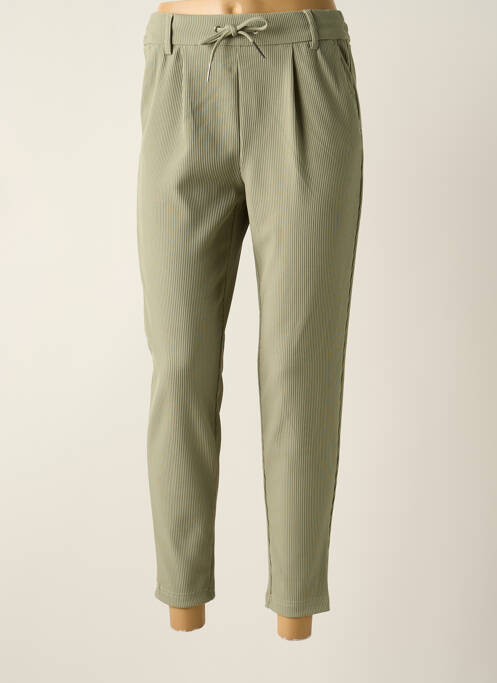 Pantalon 7/8 vert ONLY pour femme