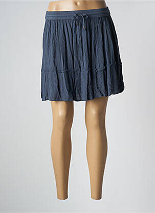 Jupe courte coupe évasée bleu ONLY femme