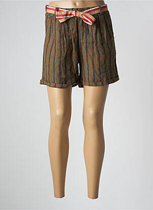 Short taille normale taille normale vert PAKO LITTO femme