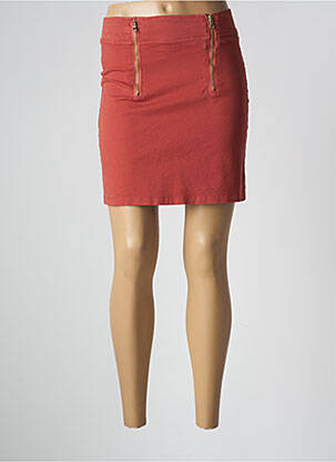 Jupe courte taille à pinces or PAKO LITTO femme