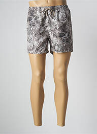 Short de bain imprimé tie and dye marron ONLY&SONS homme