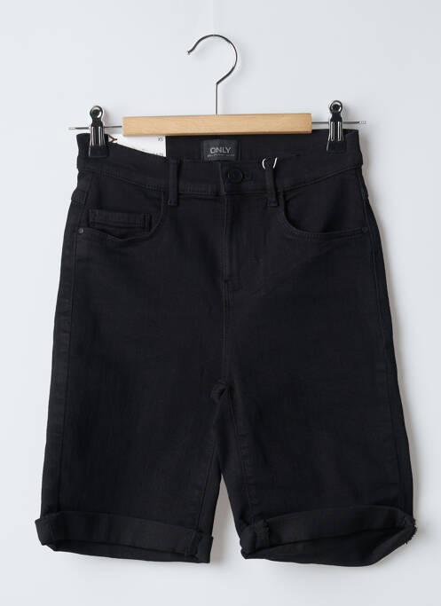 Bermuda slim taille normale noir ONLY femme