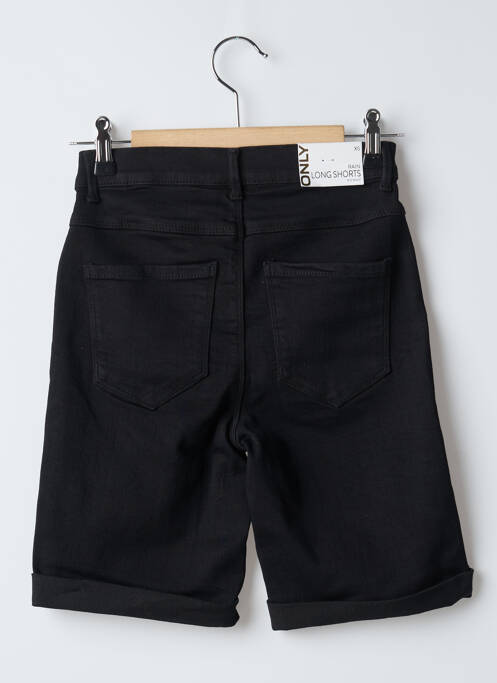 Bermuda slim taille normale noir ONLY femme