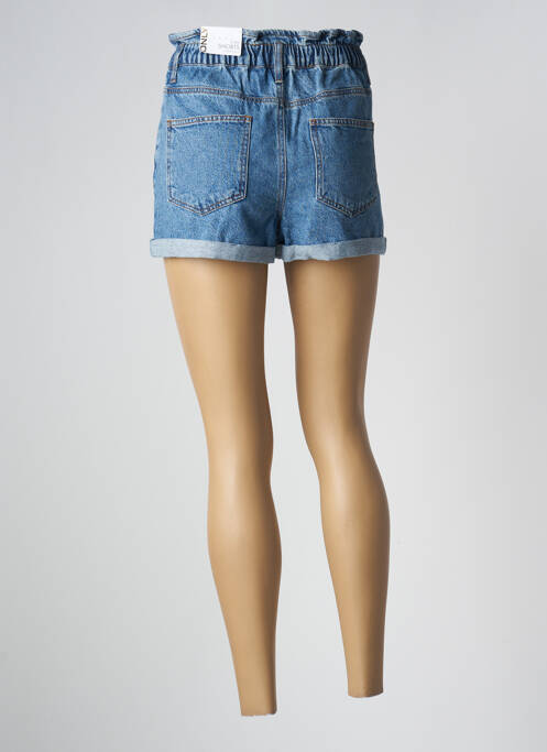 Short bleu ONLY pour femme