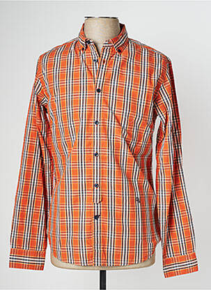 Chemise manches longues manches longues orange PEPE JEANS homme