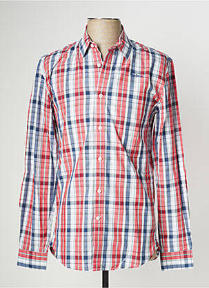 Chemise manches longues manches longues rouge PEPE JEANS homme