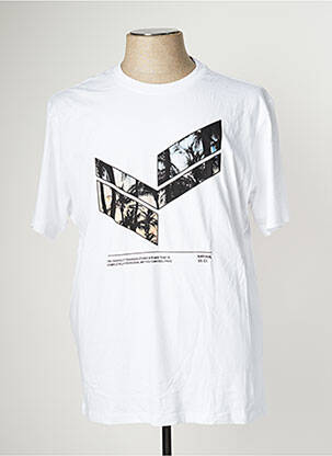 T-shirt blanc KAPORAL pour homme