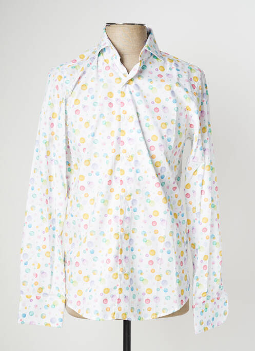 Chemise manches longues blanc CARLOS CORDOBA pour homme