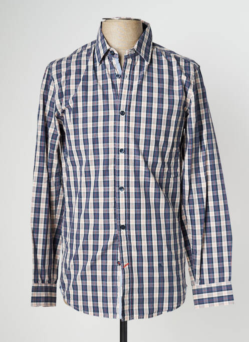 Chemise manches longues bleu PEPE JEANS pour homme