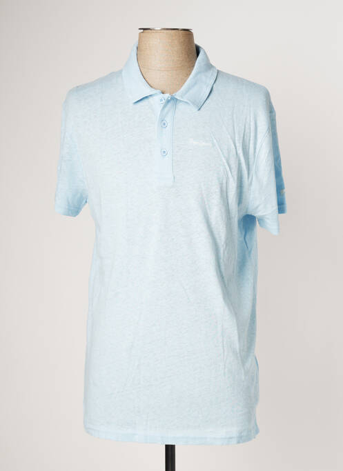 Polo bleu PEPE JEANS pour homme