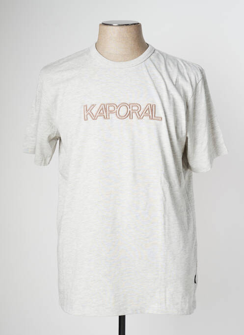 T-shirt gris KAPORAL pour homme