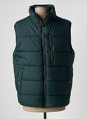 Doudoune poches sans capuche vert RED POINT homme