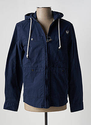 Veste casual coupe droite bleu KAPORAL homme
