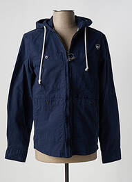 Veste casual poignets pressionnés bleu KAPORAL homme