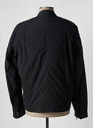 Blouson col officier noir PEPE JEANS homme