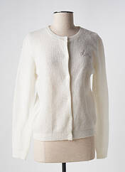 Gilet manches longues beige GRACE & MILA pour femme seconde vue