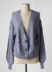 Gilet manches longues bleu ONLY pour femme seconde vue