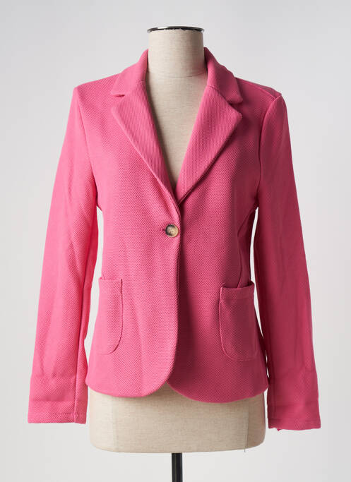 Blazer rose LUK AP pour femme