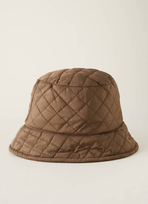 Chapeau marron ONLY pour femme